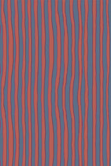 BATIK STRIPE BLOOD ORANGE