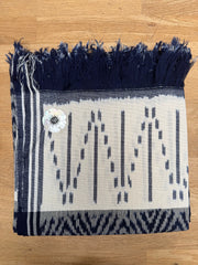 INDIGO/WHITE