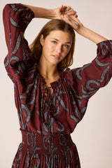 FEATHER BORDEAUX