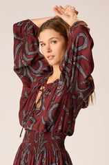 FEATHER BORDEAUX