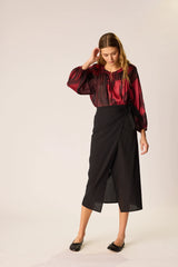 BLACK FLAT COTTON