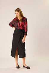 BLACK FLAT COTTON