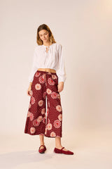 WHITE FLAT COTTON