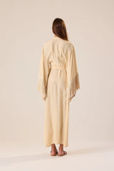 CREAM SILK FRINGE