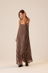THICK STRIPE BLACK & TAN