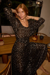 METALLIC CHIFFON