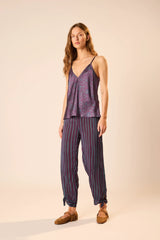 PETITE STRIPE PETROLEUM