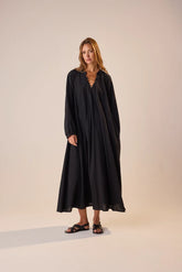 BLACK FLAT COTTON