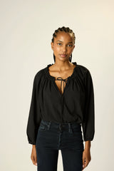 BLACK FLAT COTTON