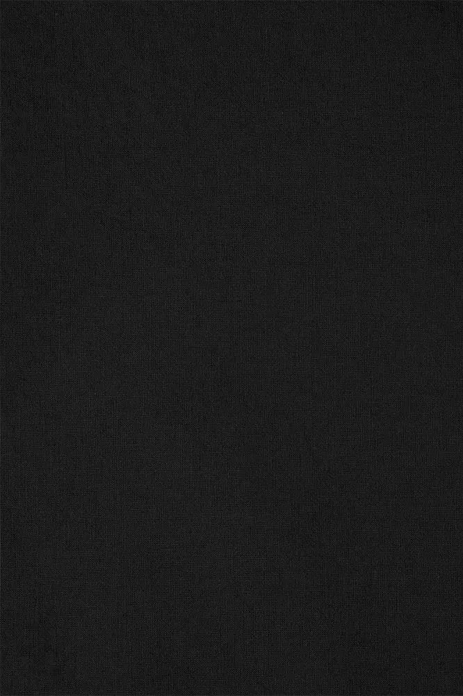 BLACK FLAT COTTON
