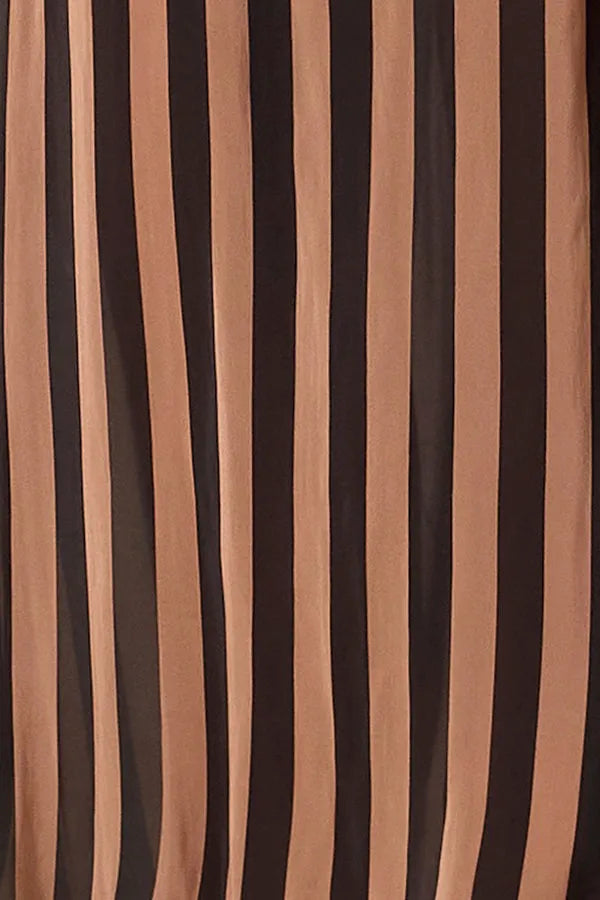 THICK STRIPE BLACK & TAN