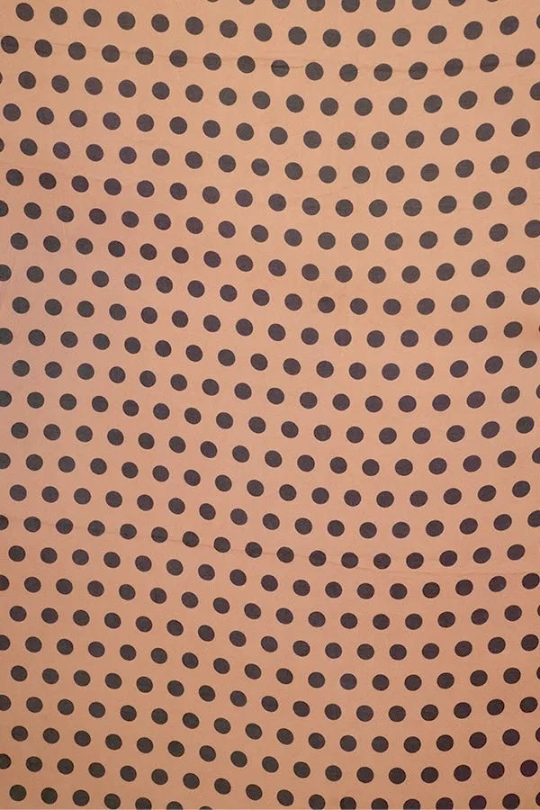 GRANDE POLKA DOT BLACK & TAN