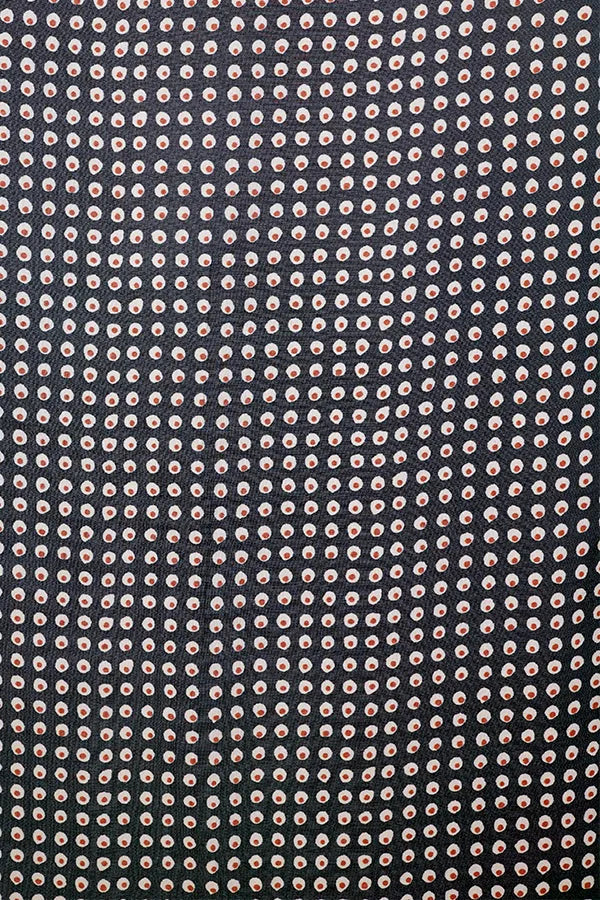 PETITE POLKA DOT BLACK & TAN
