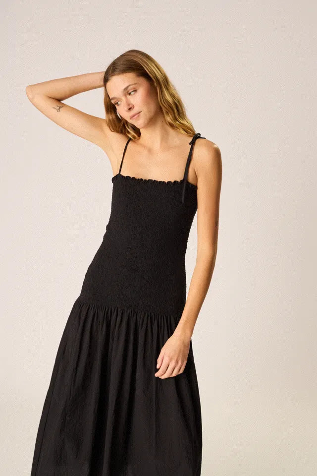BLACK FLAT COTTON