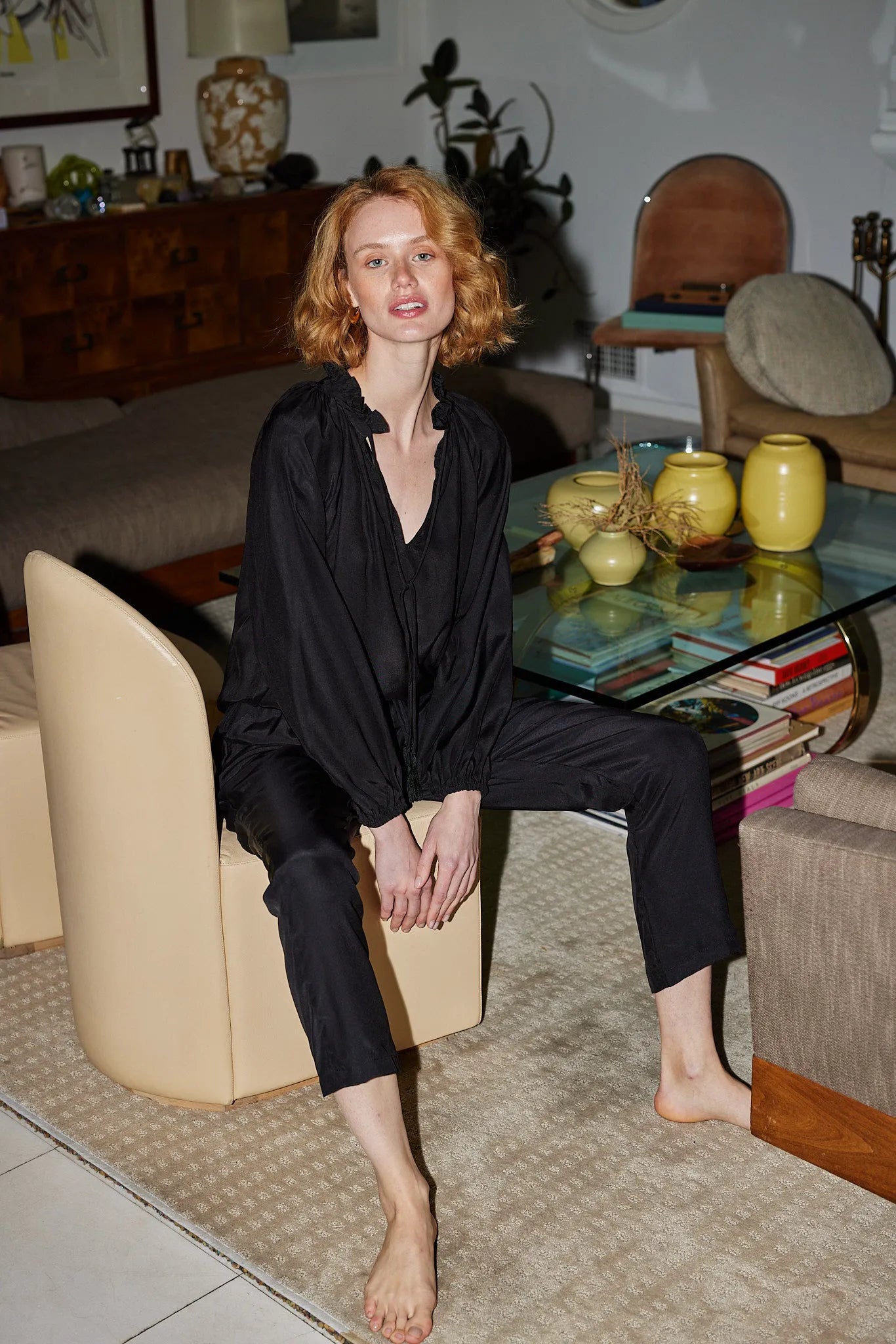 BLACK SILK