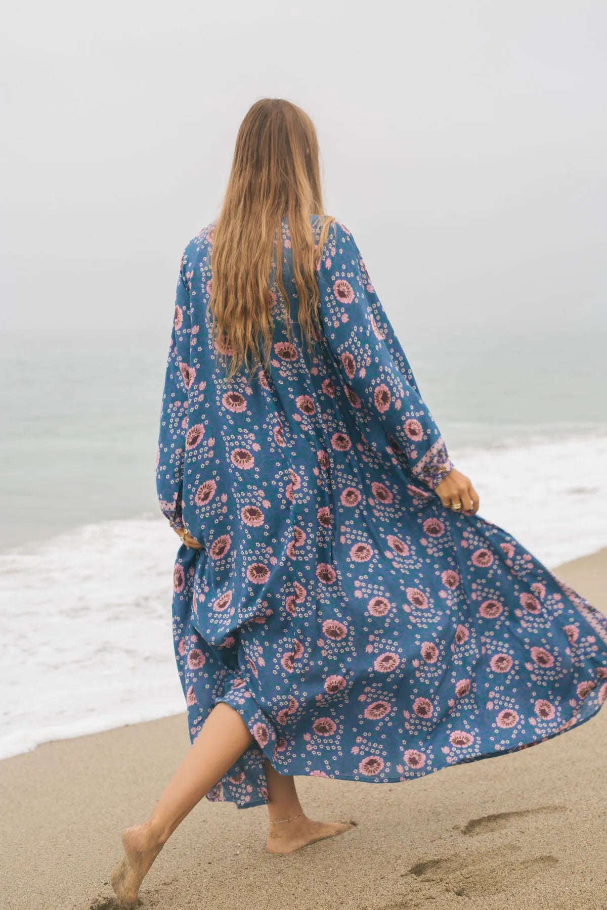 VINTAGE FLOWERS AZURE