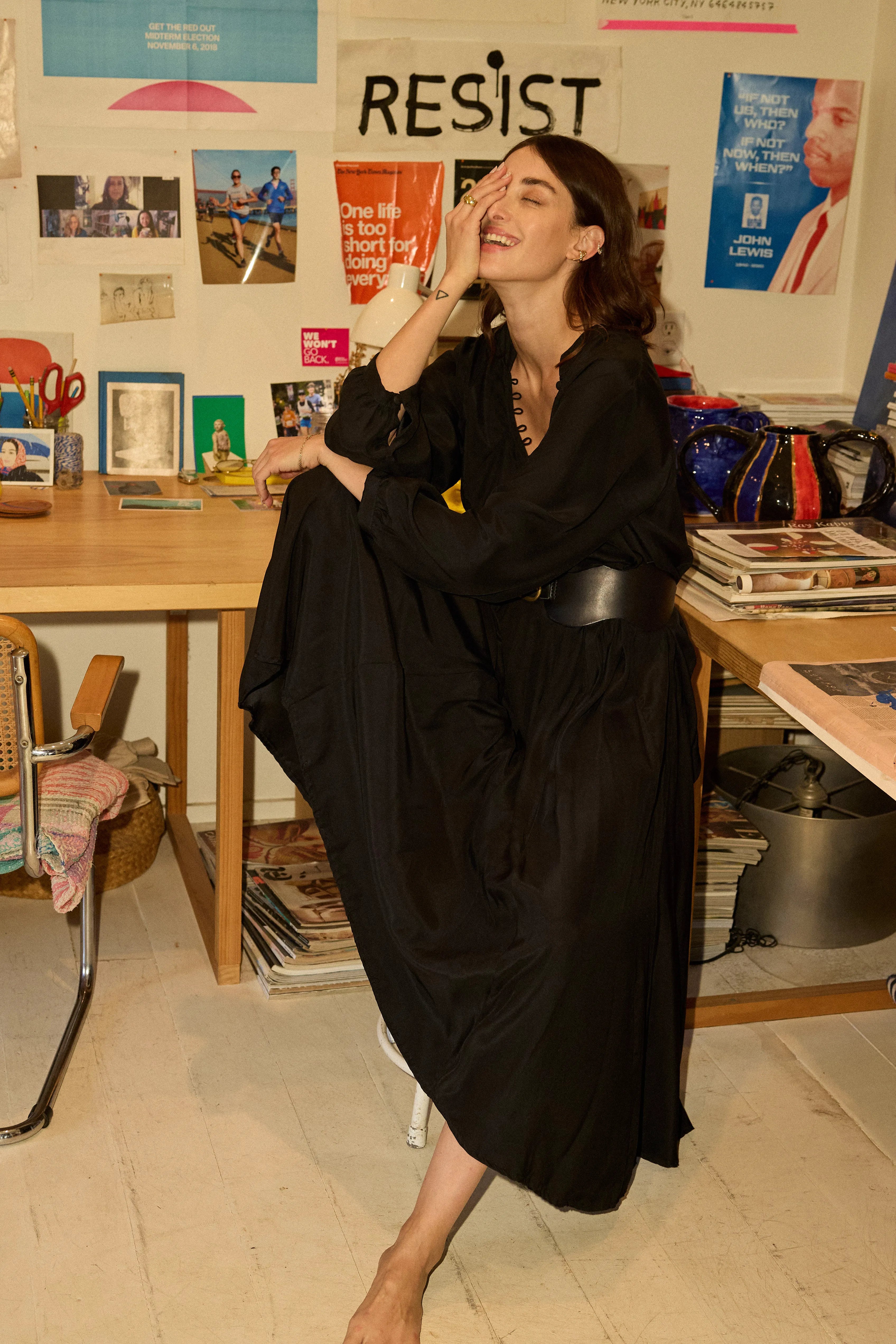 BLACK SILK