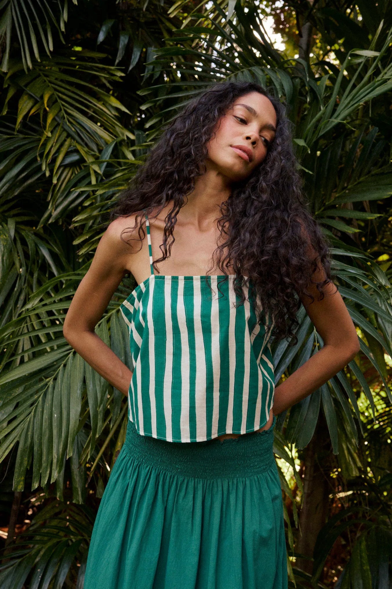 BATIK STRIPE LAWN