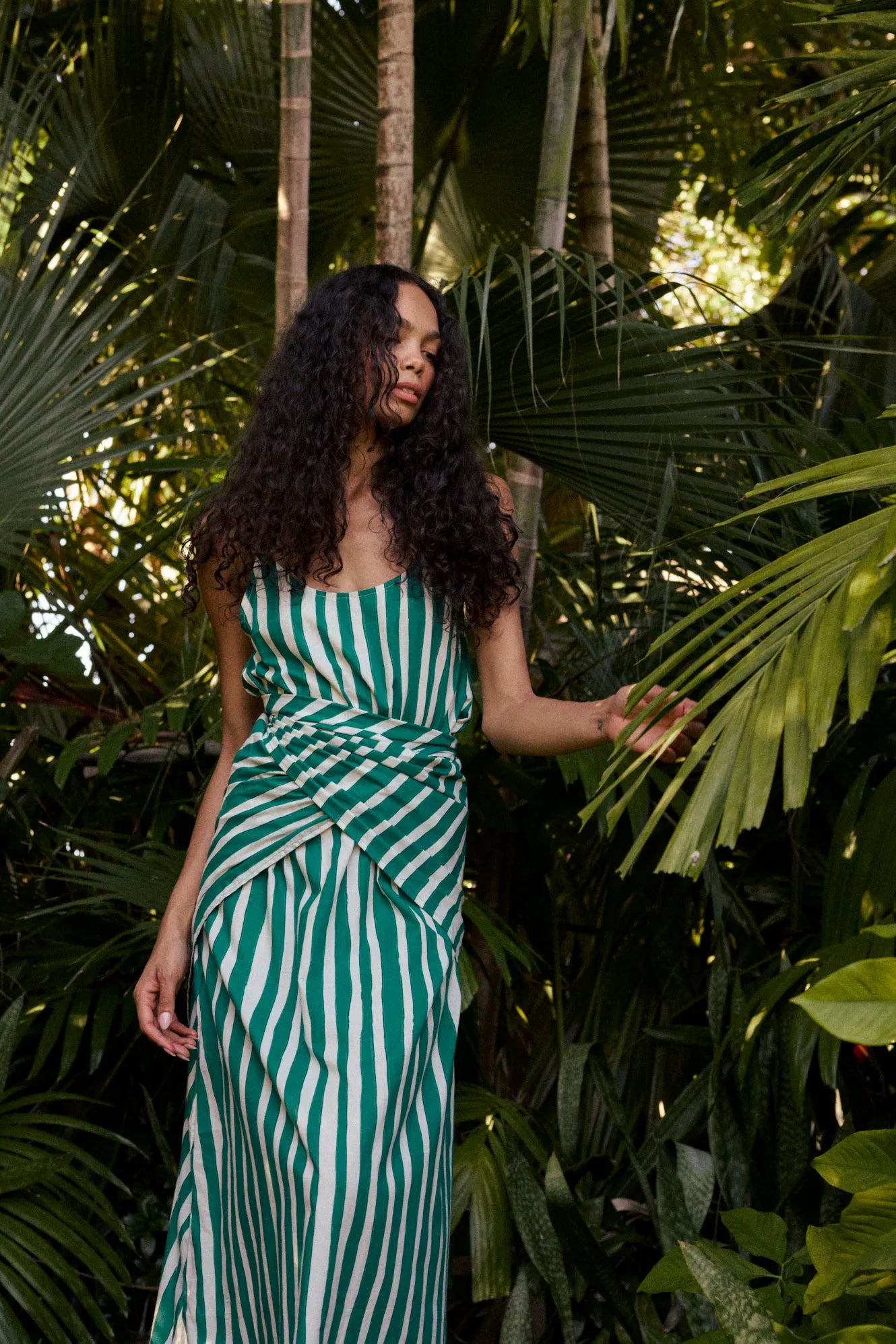 BATIK STRIPE LAWN