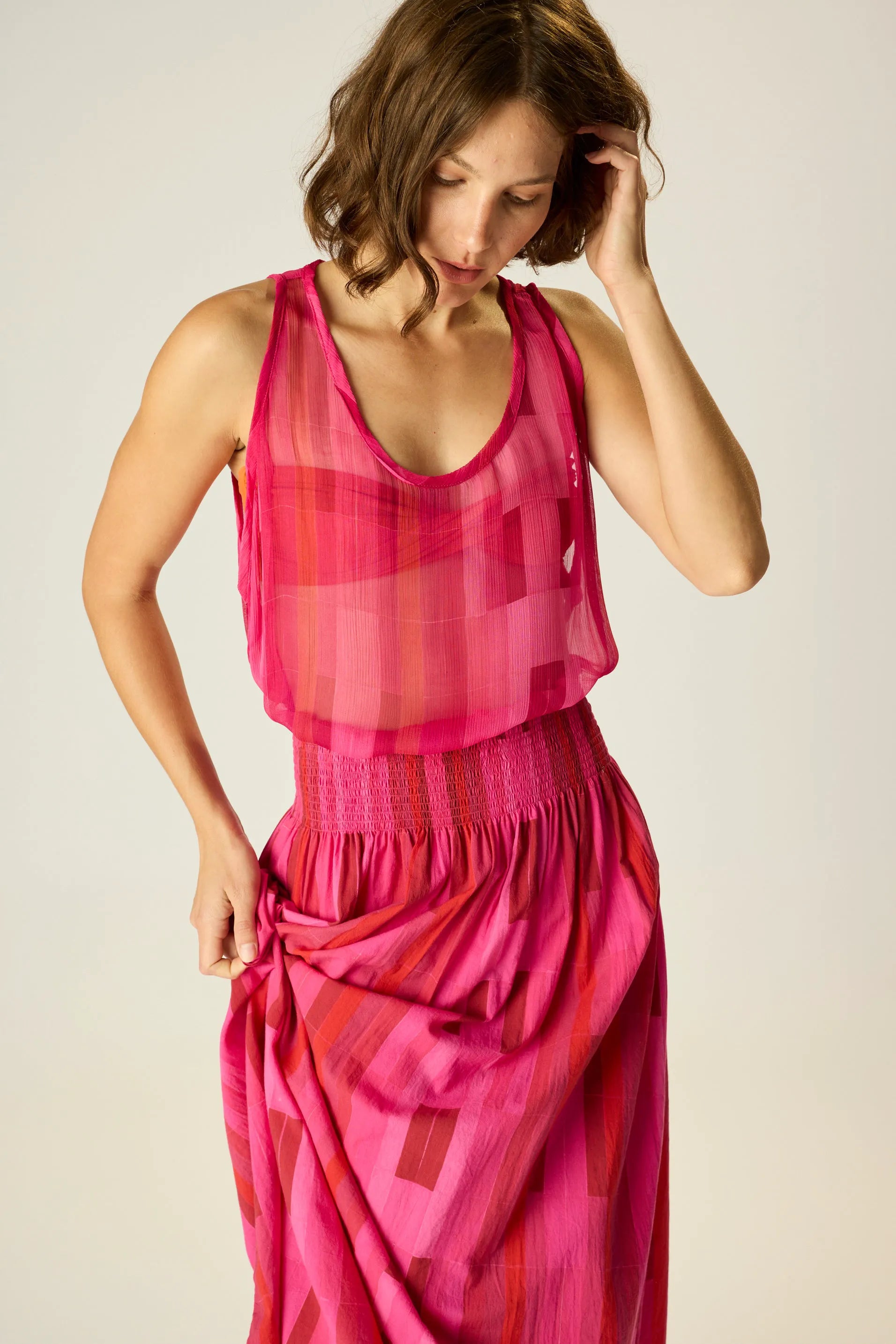 SEA GLASS CHIFFON PINK