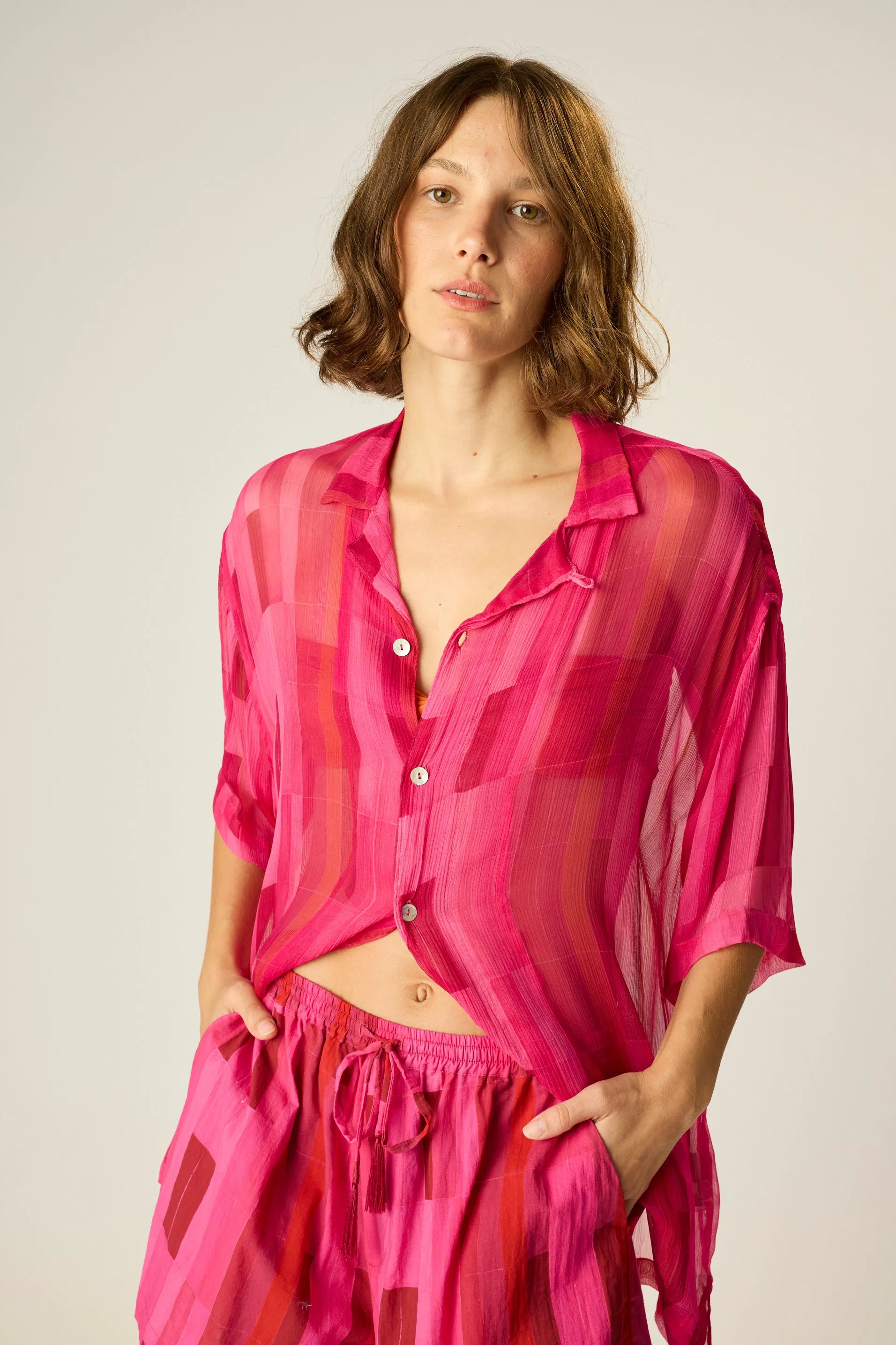 SEA GLASS CHIFFON PINK