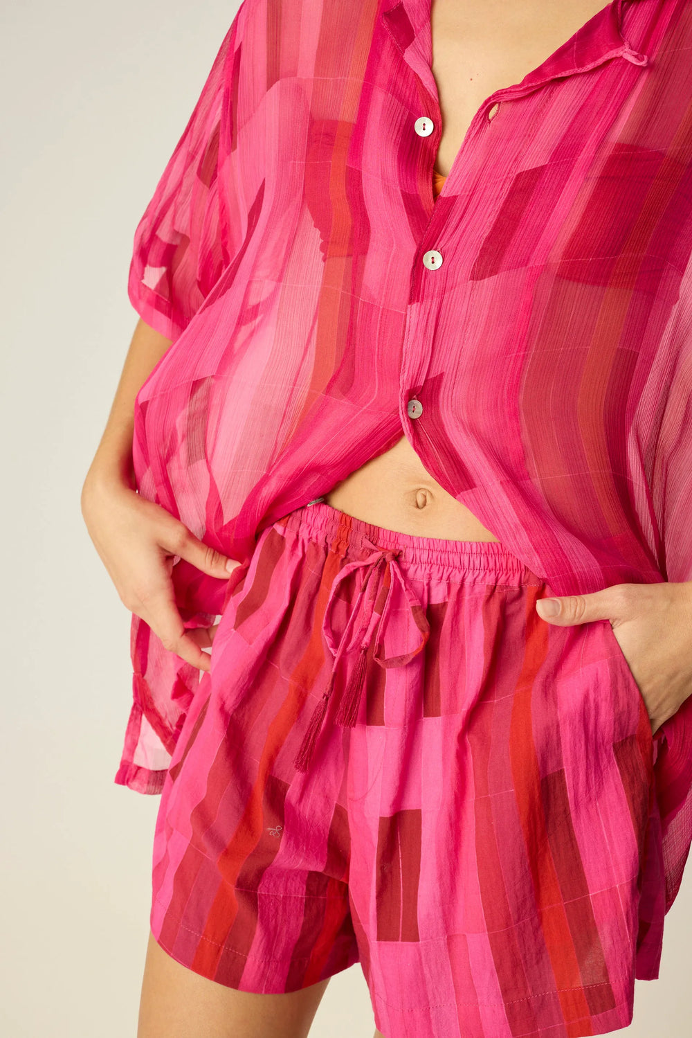 SEA GLASS CHIFFON PINK