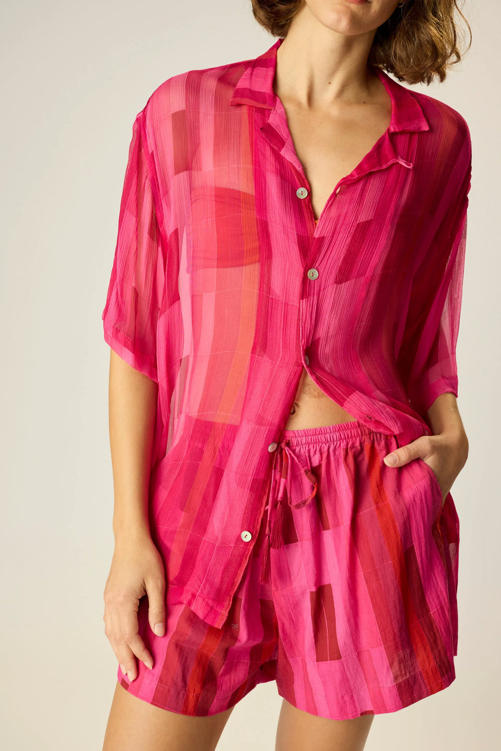 SEA GLASS CHIFFON PINK