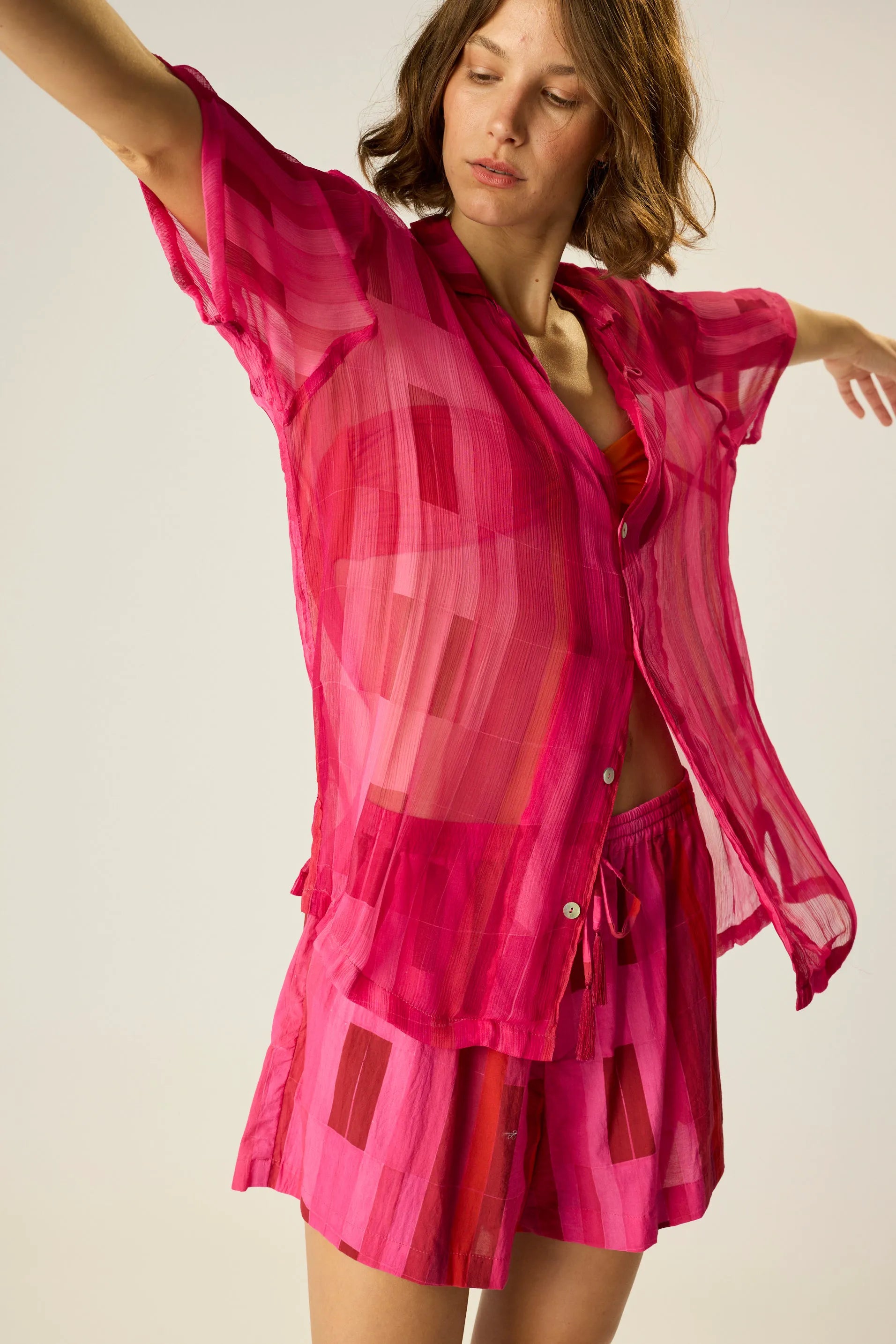 SEA GLASS CHIFFON PINK