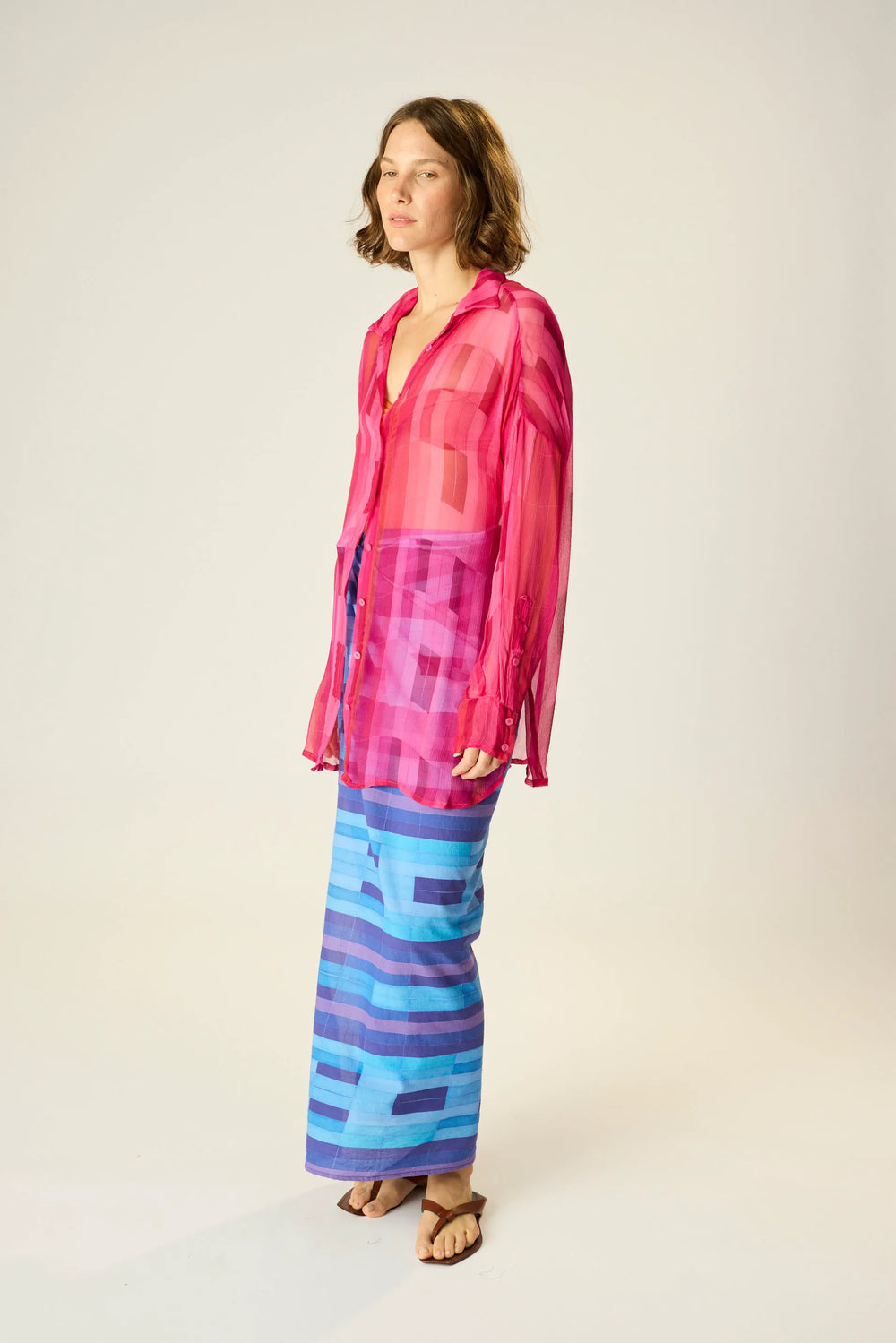 SEA GLASS CHIFFON PINK