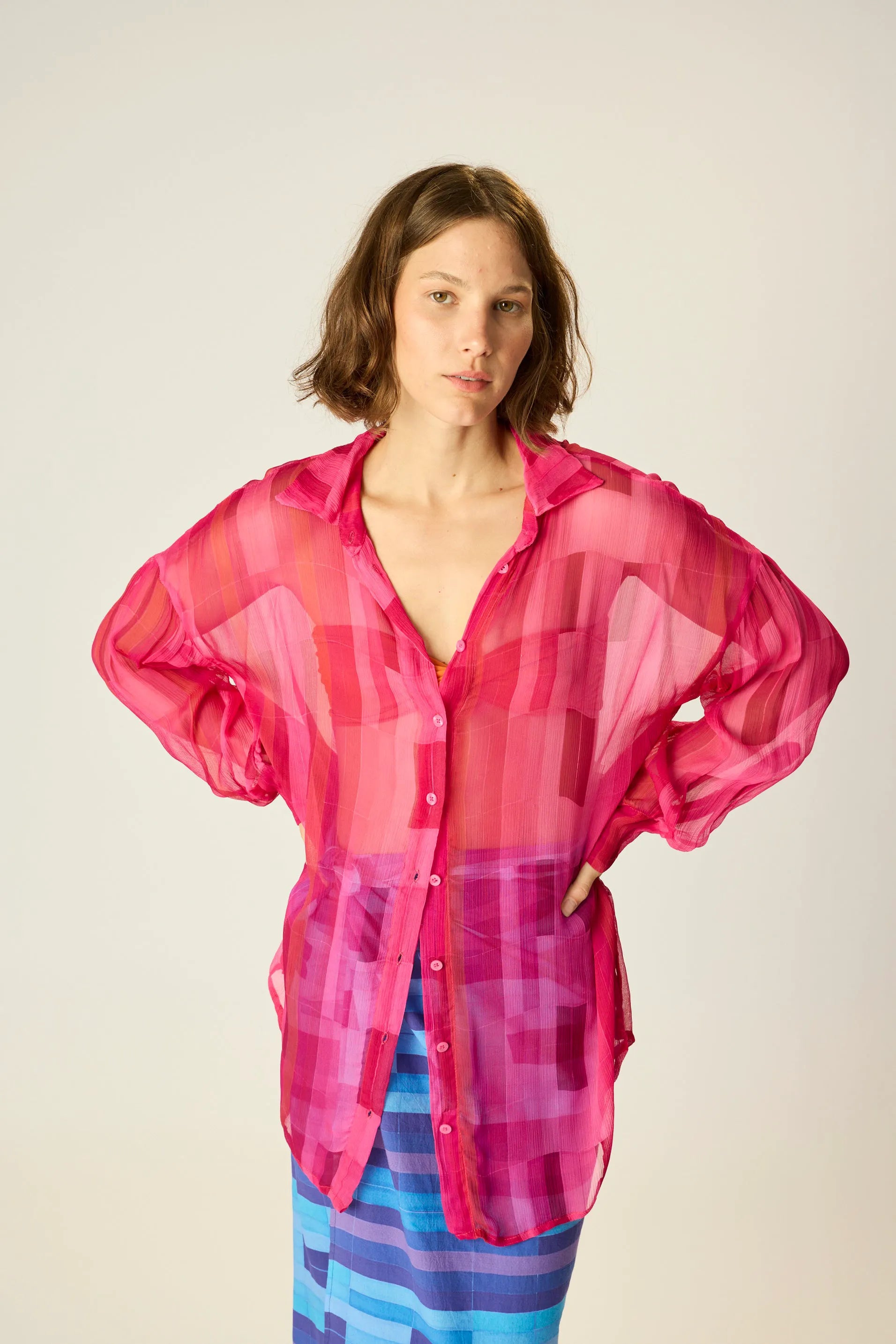 SEA GLASS CHIFFON PINK