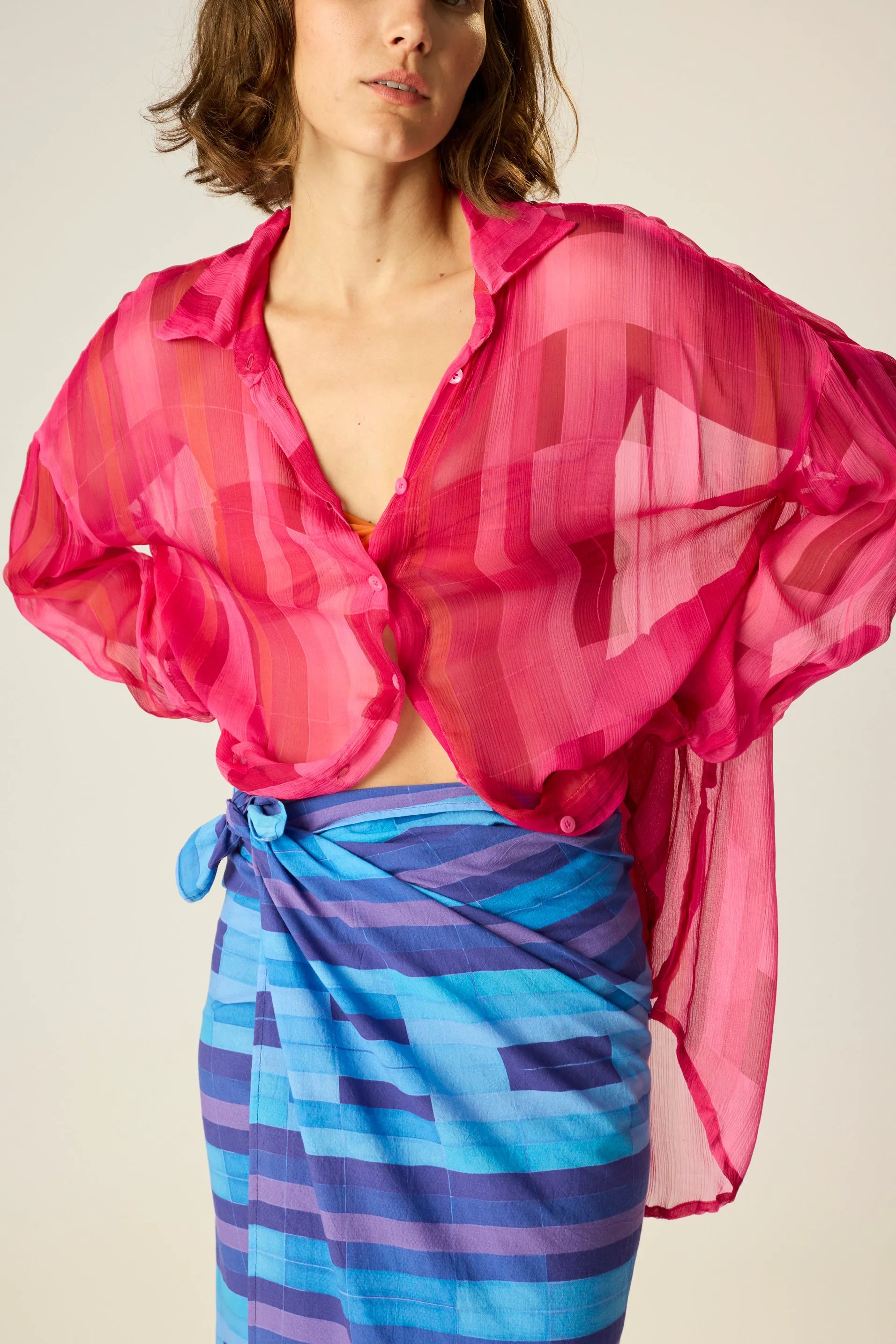 SEA GLASS CHIFFON PINK