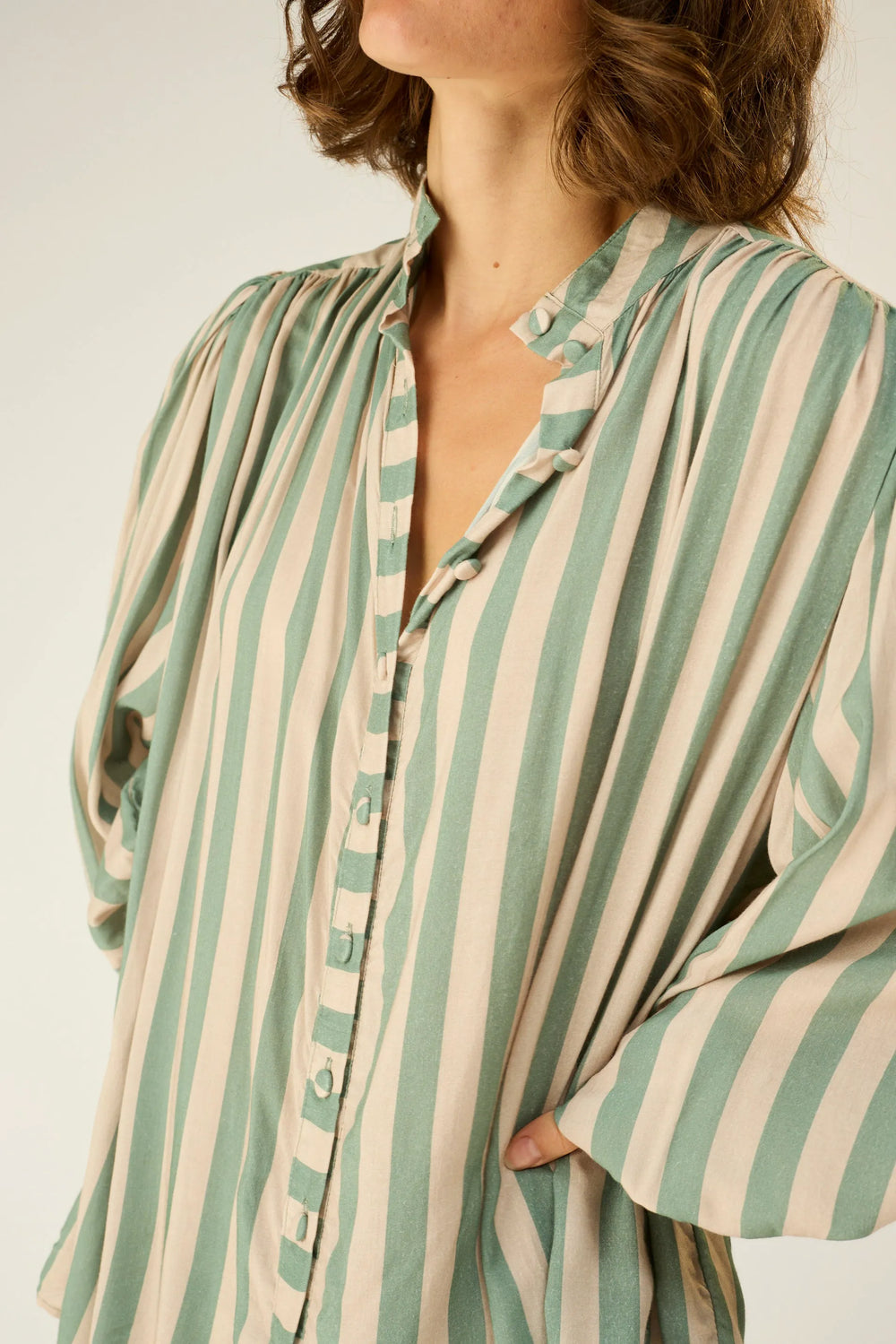 THICK STRIPE JADE