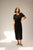 MEDALLION EMBROIDERY BLACK