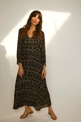 METALLIC CHIFFON