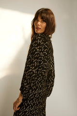 METALLIC CHIFFON