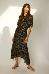 METALLIC CHIFFON