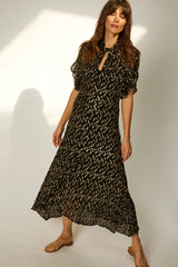 METALLIC CHIFFON