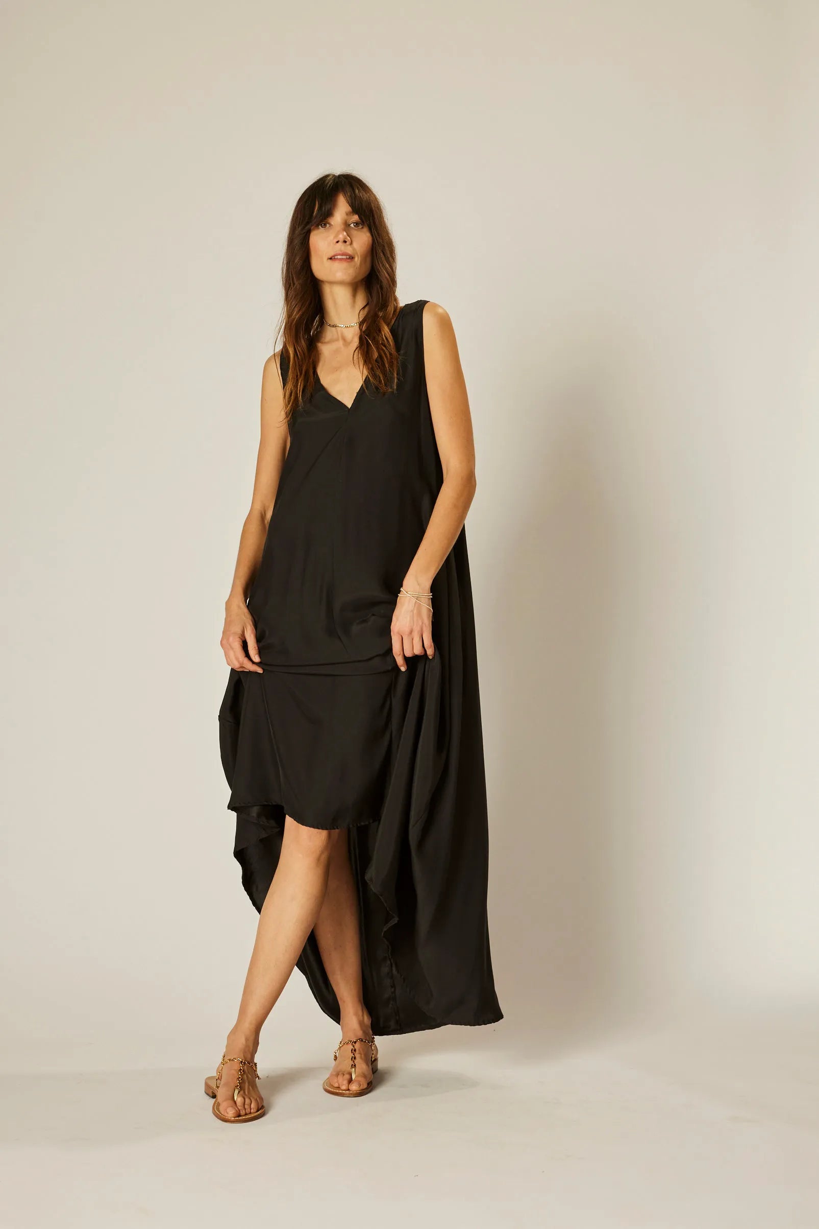 BLACK SILK