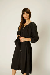 BLACK FLAT COTTON