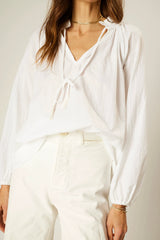 WHITE FLAT COTTON