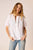 WHITE FLAT COTTON