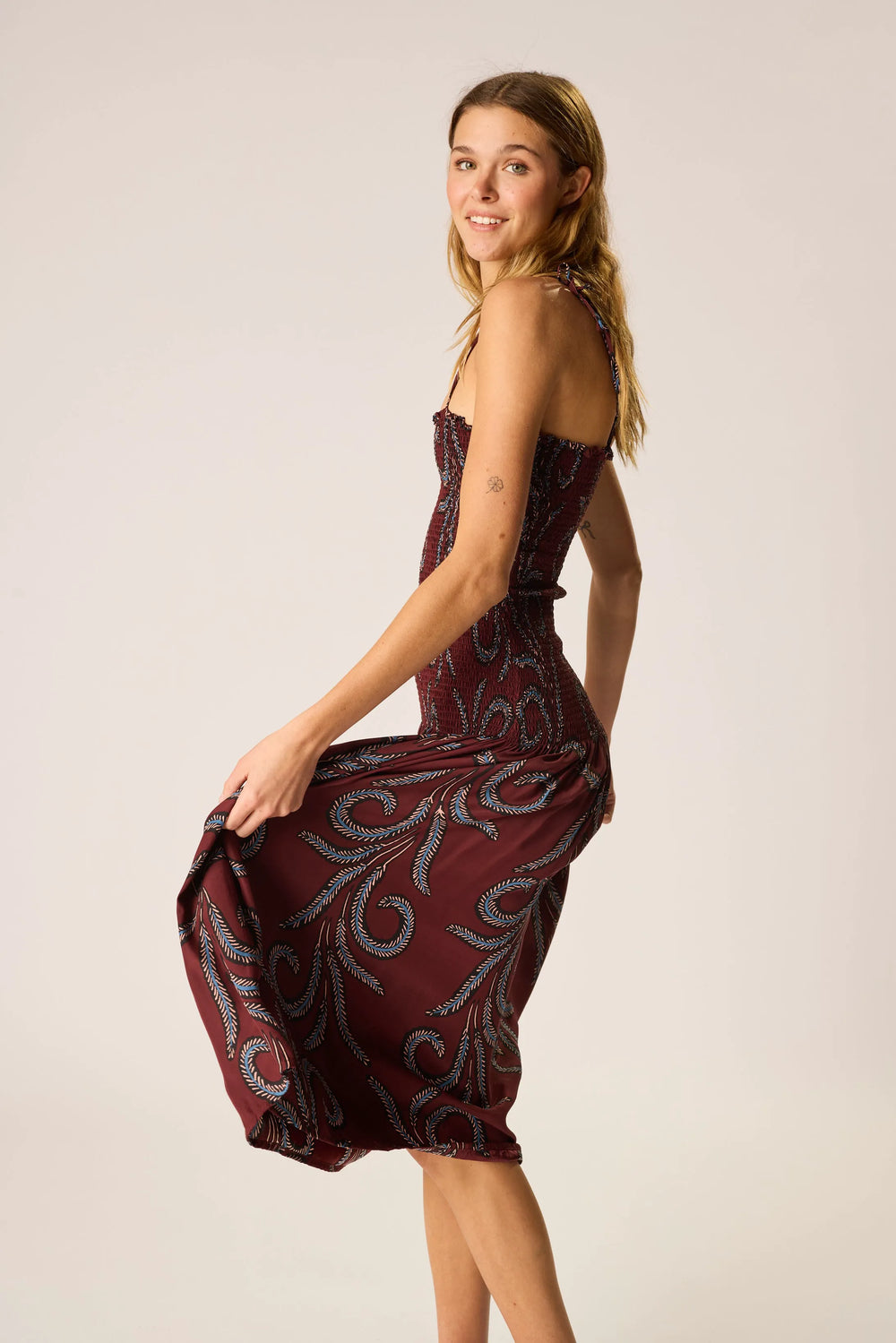 FEATHER BORDEAUX