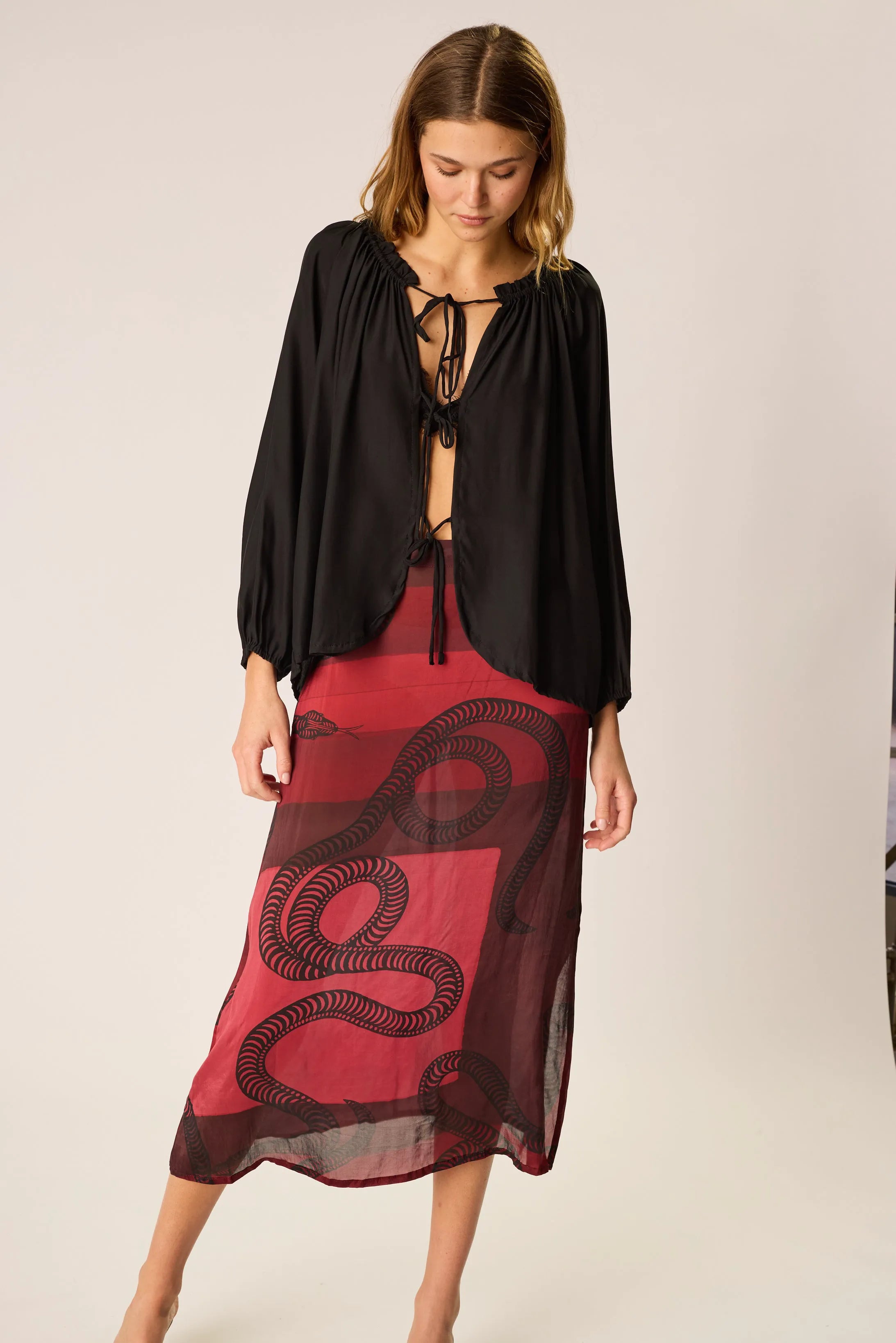 BLACK SILK