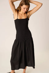 BLACK FLAT COTTON