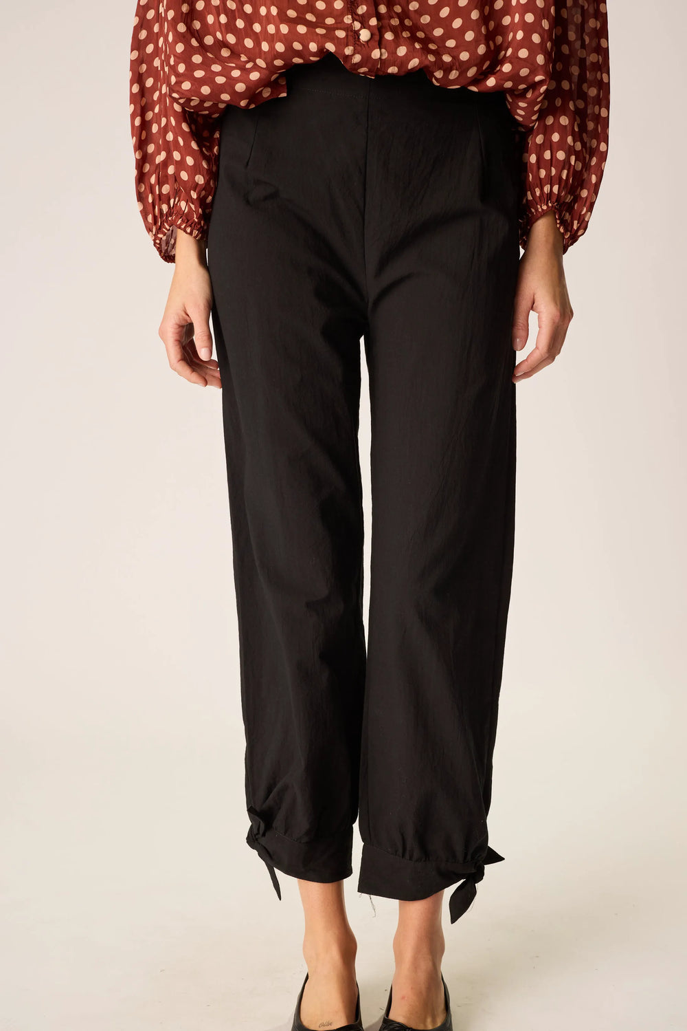 BLACK FLAT COTTON