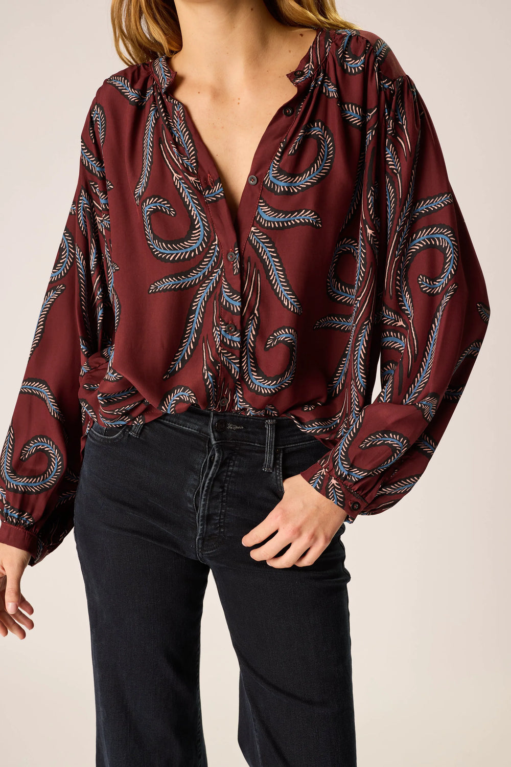 FEATHER BORDEAUX
