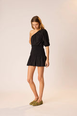 BLACK FLAT COTTON