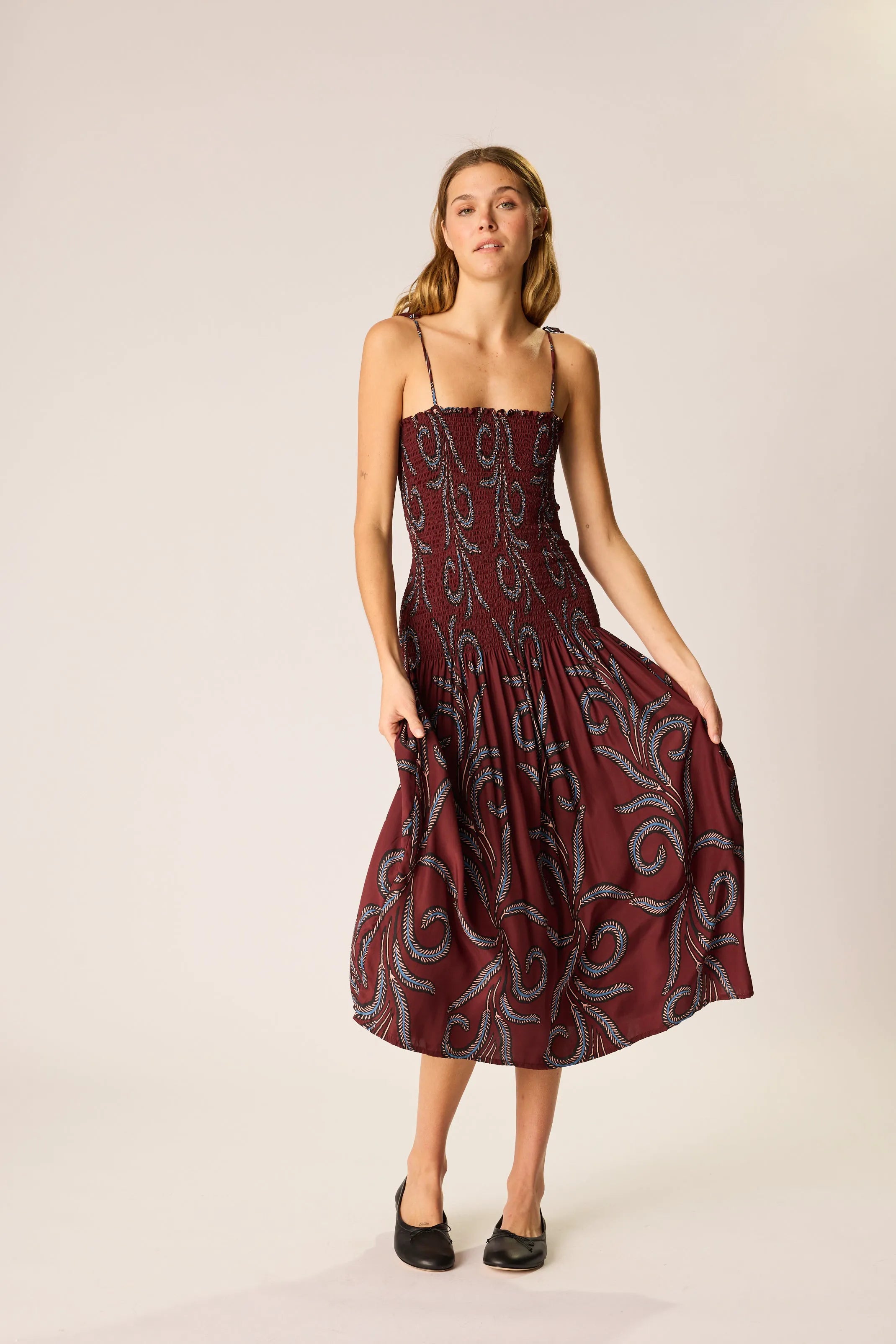 FEATHER BORDEAUX
