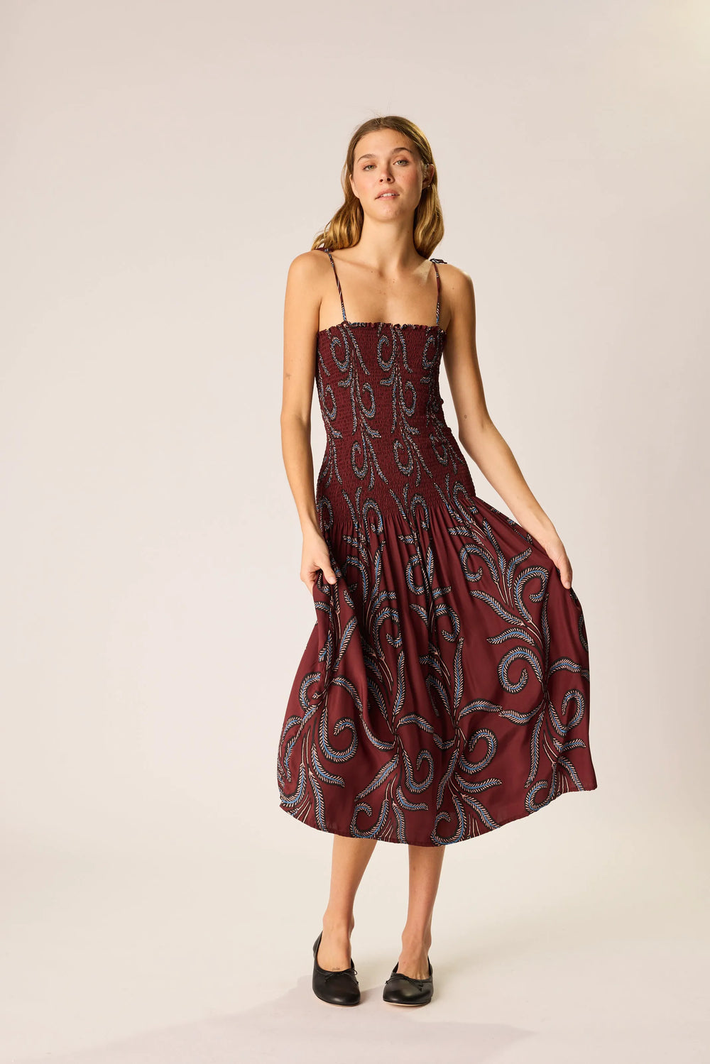 FEATHER BORDEAUX