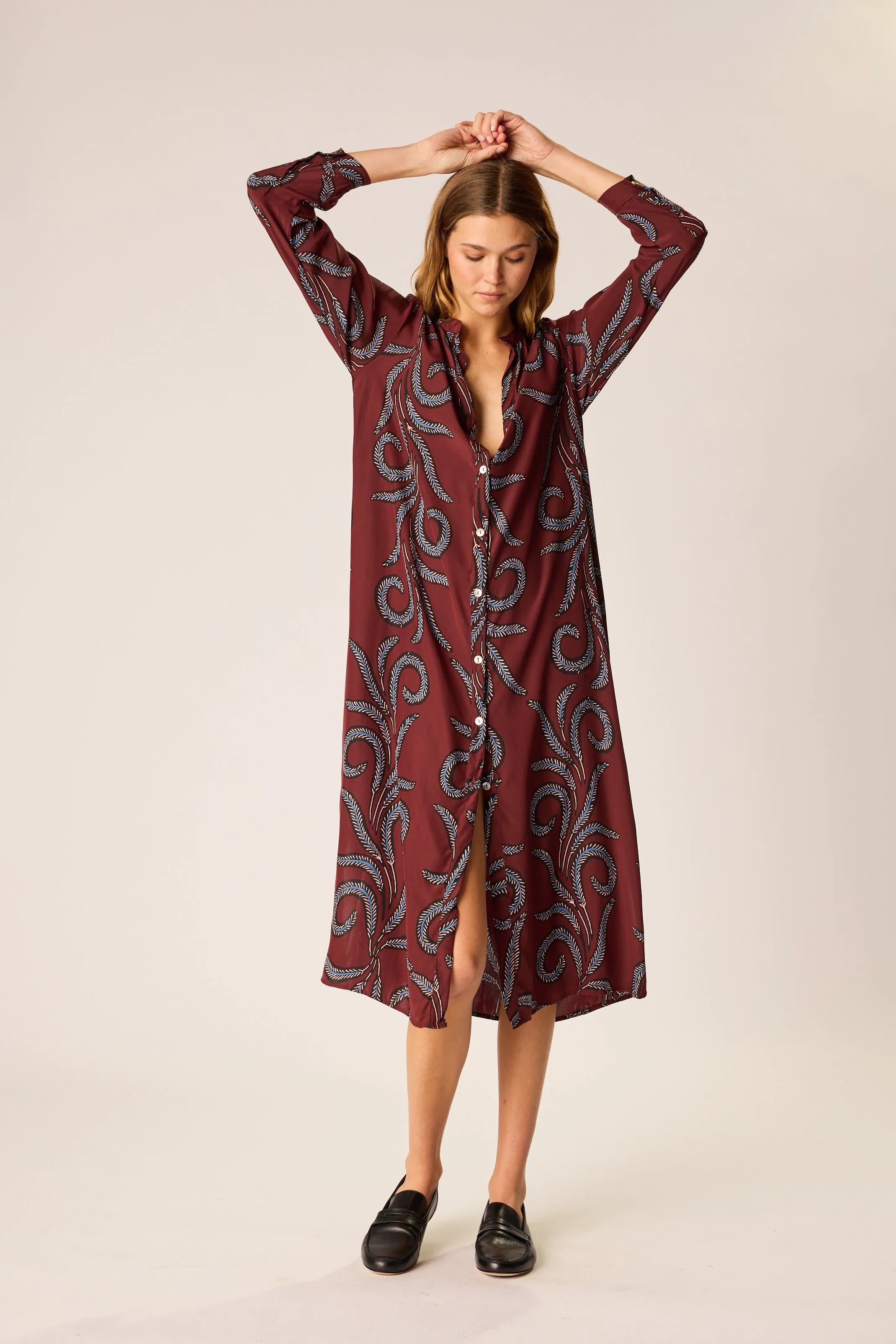 FEATHER BORDEAUX